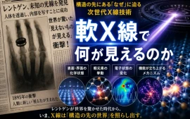 世界を驚かせたX線は、いま何を見せているのか
